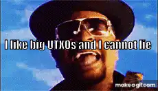 I like big UTXOs and I cannot lie