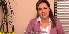 Pam Beesly They're the same picture