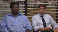 Jim and Darryl fist bump