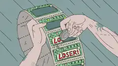 Scratching a losing lottery ticket