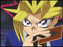 Yugi plays a NO U card