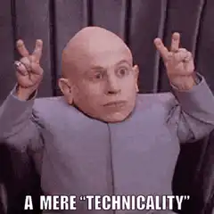 Dr. Evil A Mere Technicality