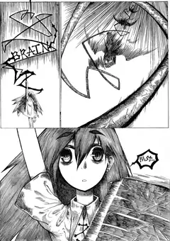 Anime girl with sword and bat