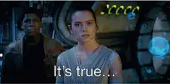 Rey and Finn react to Han Solo