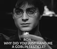 Harry Potter Goblin Testicle Meme