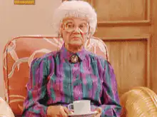 Nana from Fresh Prince raising hand