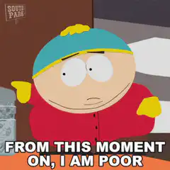 Stan Marsh From This Moment On I Am Poor