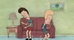 Beavis and Butt-Head jumping rope