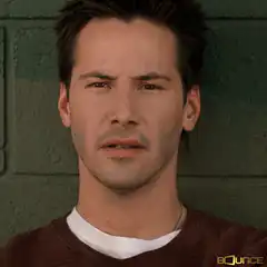 Keanu Reeves Confused Face