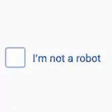 I'm not a robot captcha loading
