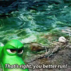 Arlo That's right you better run
