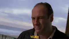 Tony Soprano nodding yeah