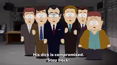 His dick is compromised stay back