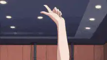 Anime girl gives thumbs up then yells You D***head