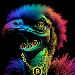 Colorful Bitcoin Bird