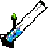 pixel art bong with smoke