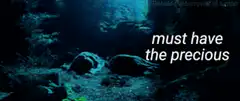 Gollum must have the precious