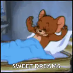 Jerry Mouse Sweet Dreams