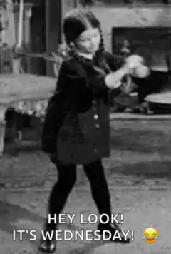 Wednesday Addams dancing