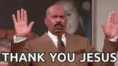 Steve Harvey Thank You Jesus