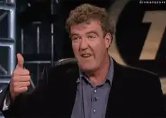 Jeremy Clarkson thumbs up