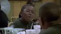 Kids clapping at the pizza place