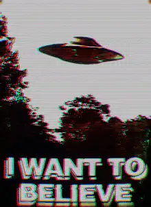 I Want To Believe UFO Glitch