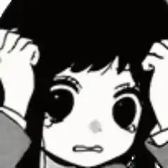 anime girl crying hands on head
