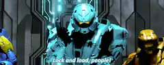 Master Chief Lock and Load