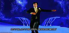 Sherlock dancing let it go