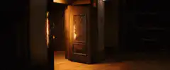 Person bursts into flames in hallway