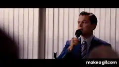 Wolf of Wall Street crowd cheering