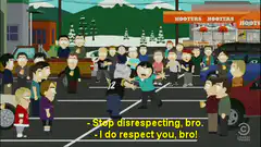 South Park parking lot confrontation