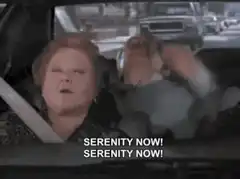 Serenity Now car scene