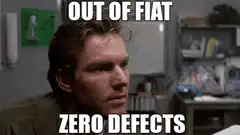 Out of Fiat Zero Defects