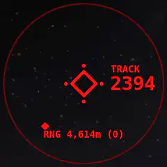 Radar display tracking object 2394