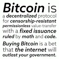 Bitcoin is a decentralized protocol