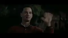 Forrest Gump waving