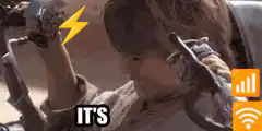 Luke Skywalker It's Working