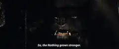 The Nothing grows stronger