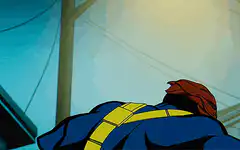 Cyclops fires optic blast