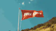 Full Send flag waving