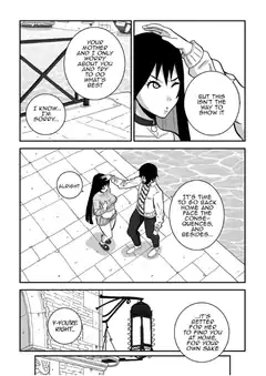 Anime girl apologizes to mother