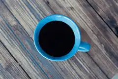 coffee turning into milk