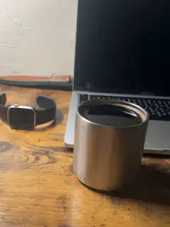 coffee cup on desk