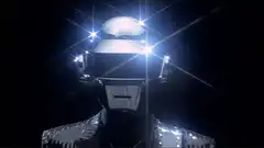 Daft Punk helmet lights flashing