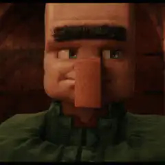 Minecraft Villager Smirk