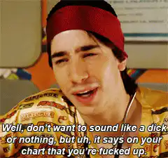 Justin Long Well Don't Want To Sound Like A Dick