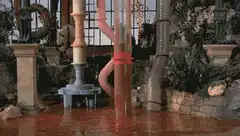 Garden Gnome Pipes Filling with Liquid