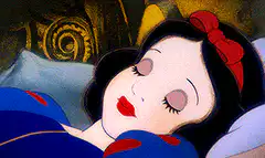 Snow White Sleeping